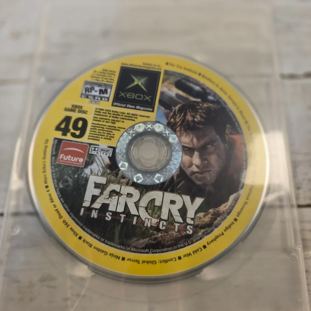 Official Xbox Magazine Demo Disc 49 Far Cry Instincts Original Xbox OXM 2005